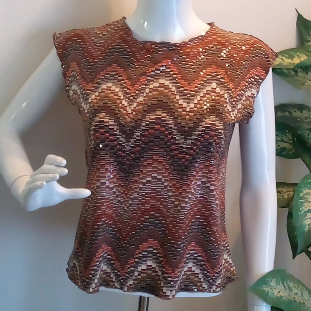 Sparkly Top - by Jaipur - Size M